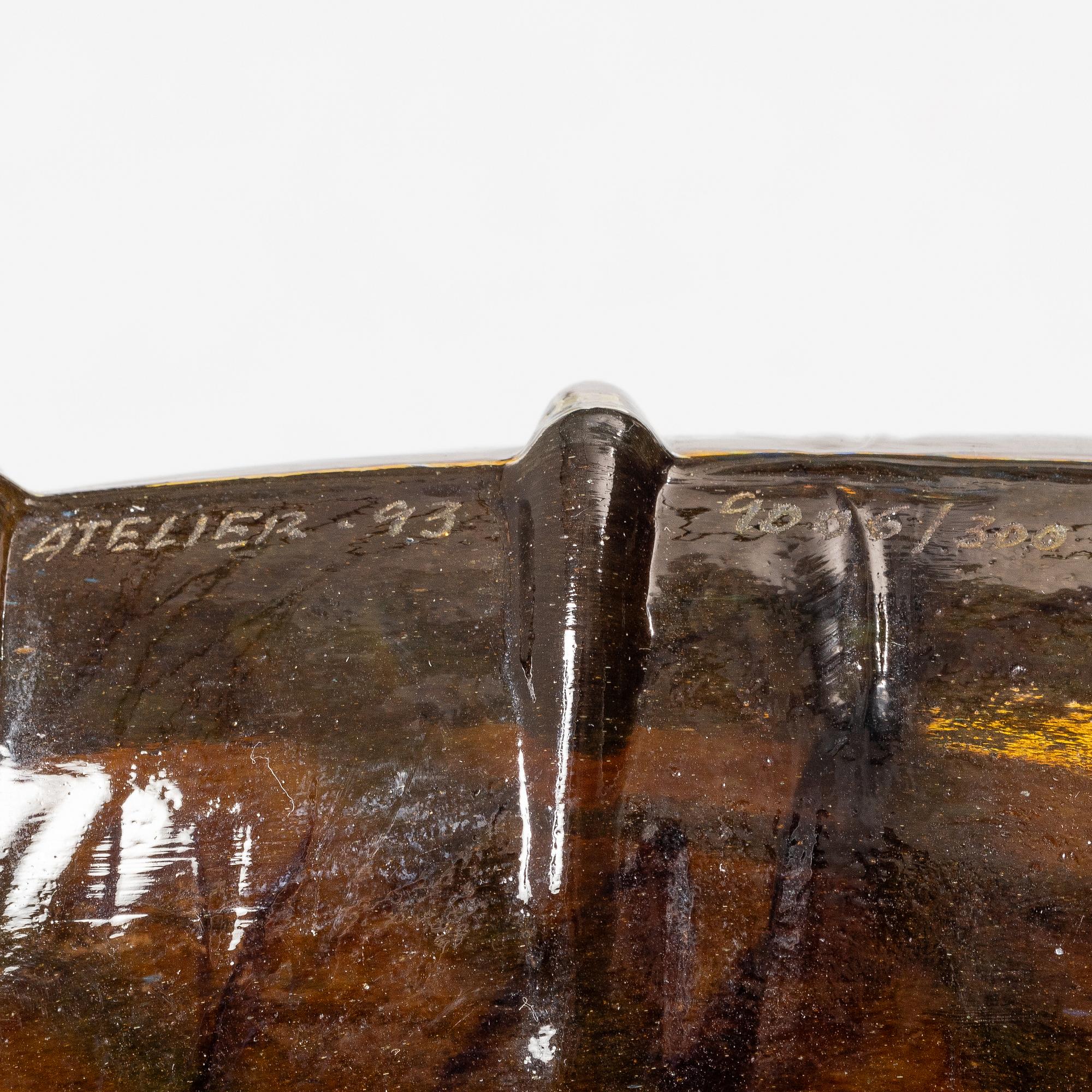 Bertil Vallien, boat, Kosta Boda Studio, 1993.