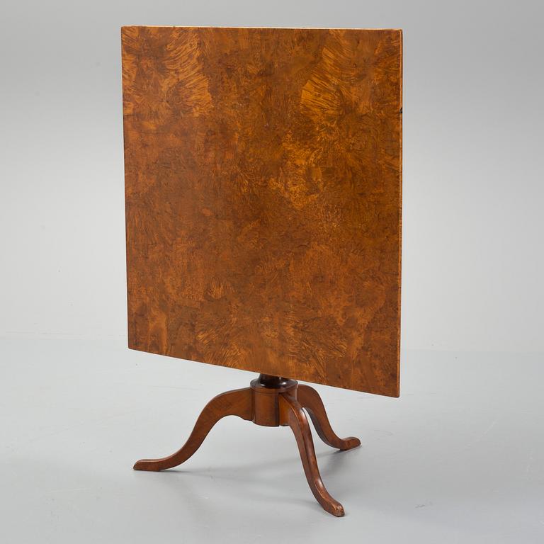 A table from the first half of the 20th century.
