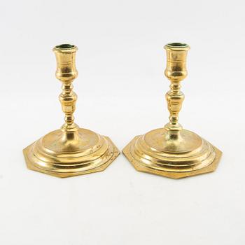 Candelabras a pair Baroque style 20th century.