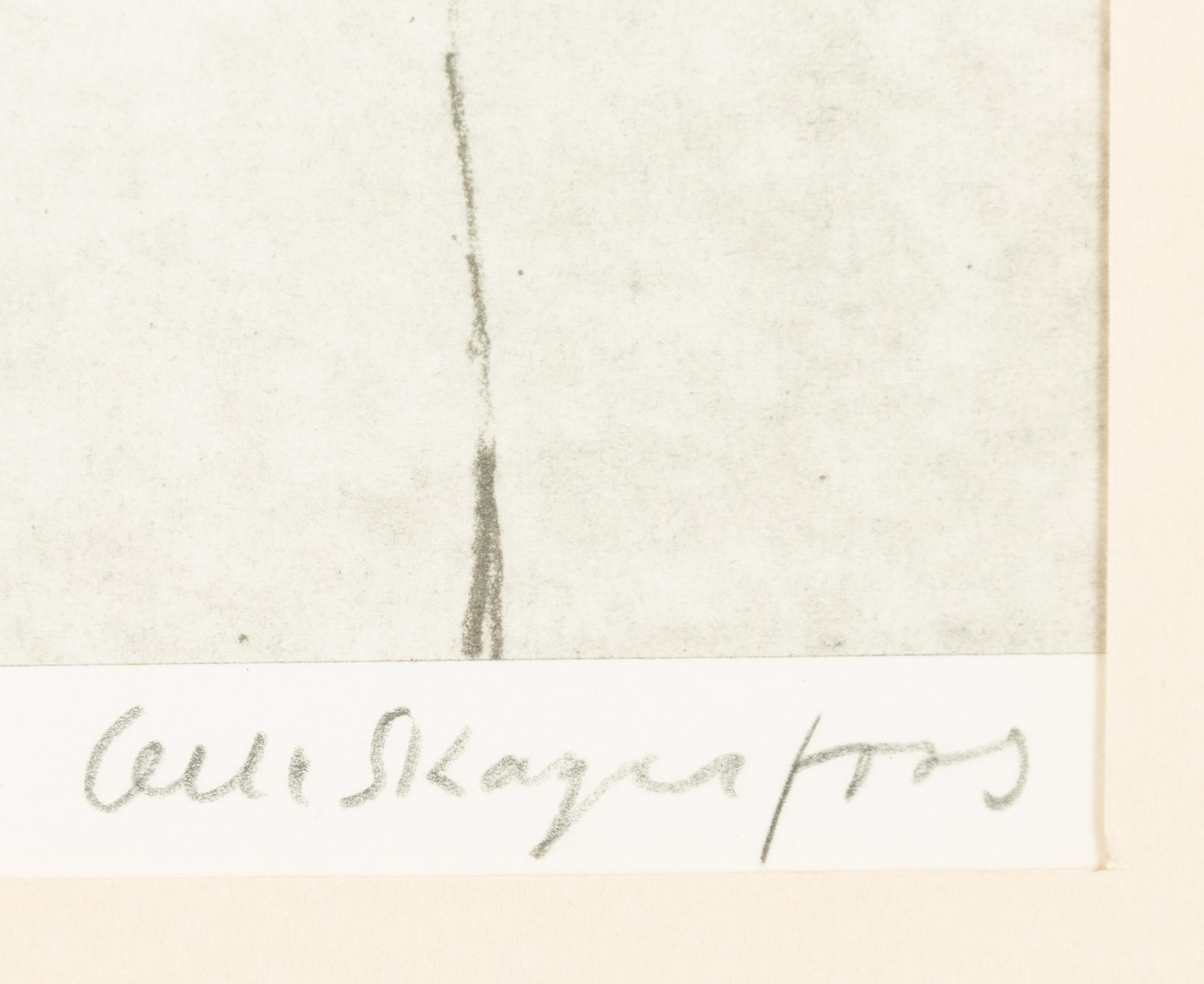 Olle Skagerfors, Självporträtt.