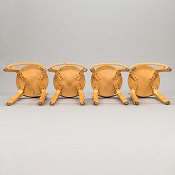Alvar Aalto, Barstolar, 4 st, K65, Artek, 1900-talets slut.