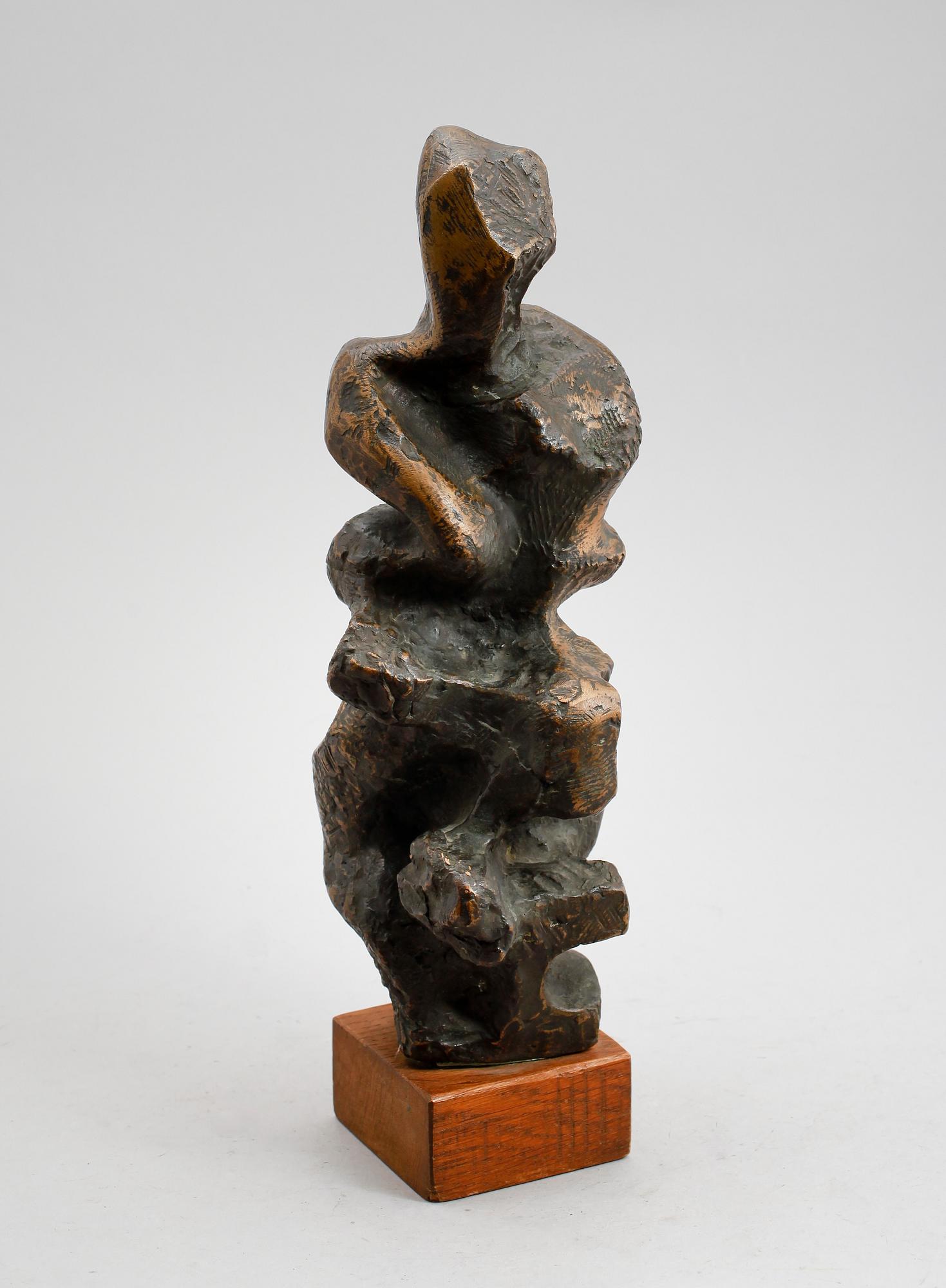 THURE THÖRN, skulptur, brons, signerad.