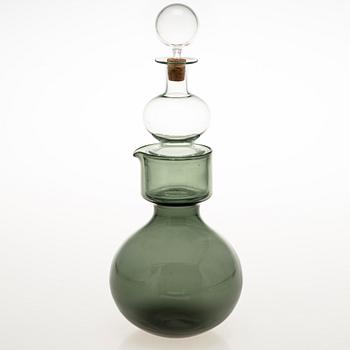 KAJ FRANCK, A decanter 'The Bells of Kremlin', signed Nuutajärvi, Notsjö.