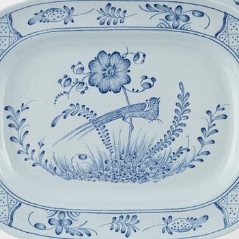63 pieces of 'Bluebird' porcelain, Rörstrand, Sweden, second half of the 20th century.