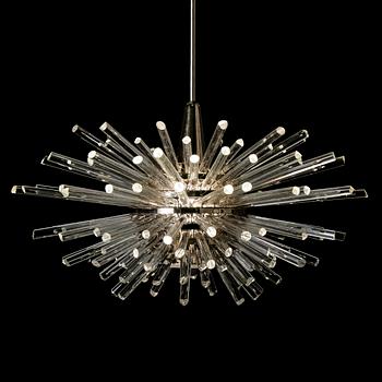 An Austrian 1960s 'Miracle' chandelier by Bakalowits & Sohne.