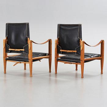 Kaare Klint, ett par "Safari chairs", Rud. Rasmussens Snedkerier, Danmark.
