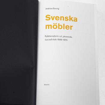 Bok, Andreas Siesing, "Svenska möbler", Atlantis, 2016.
