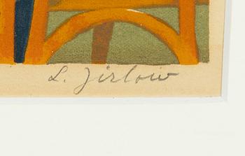 Lennart Jirlow, "Restauranginteriör".