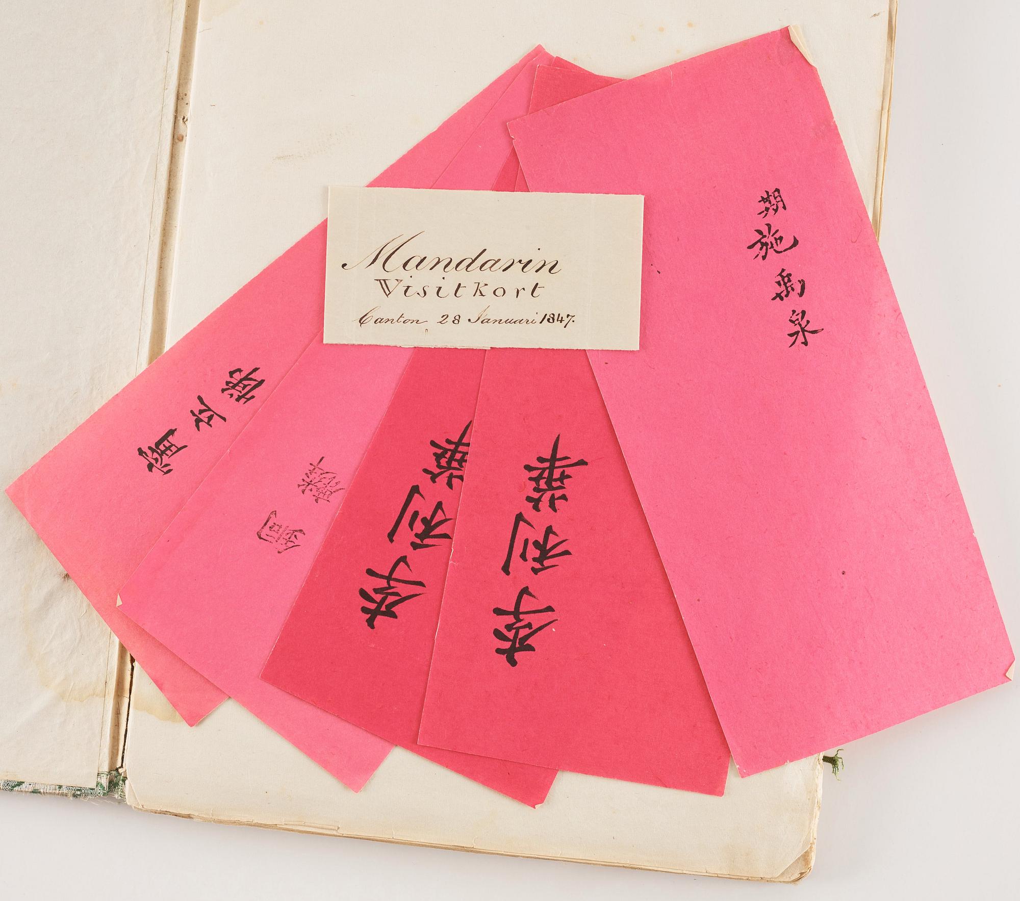An album with 12 Chinese paintings by anonymous artist, Qing dynasty, 19th Century.