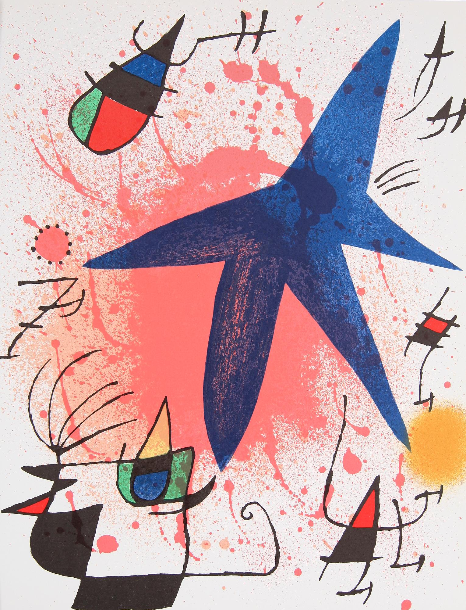 BOK: Joan Miró Lithographe I, Michel Leiris, Fernand Mourlot, Mazo & Cie, Paris 1972. Litographie.
