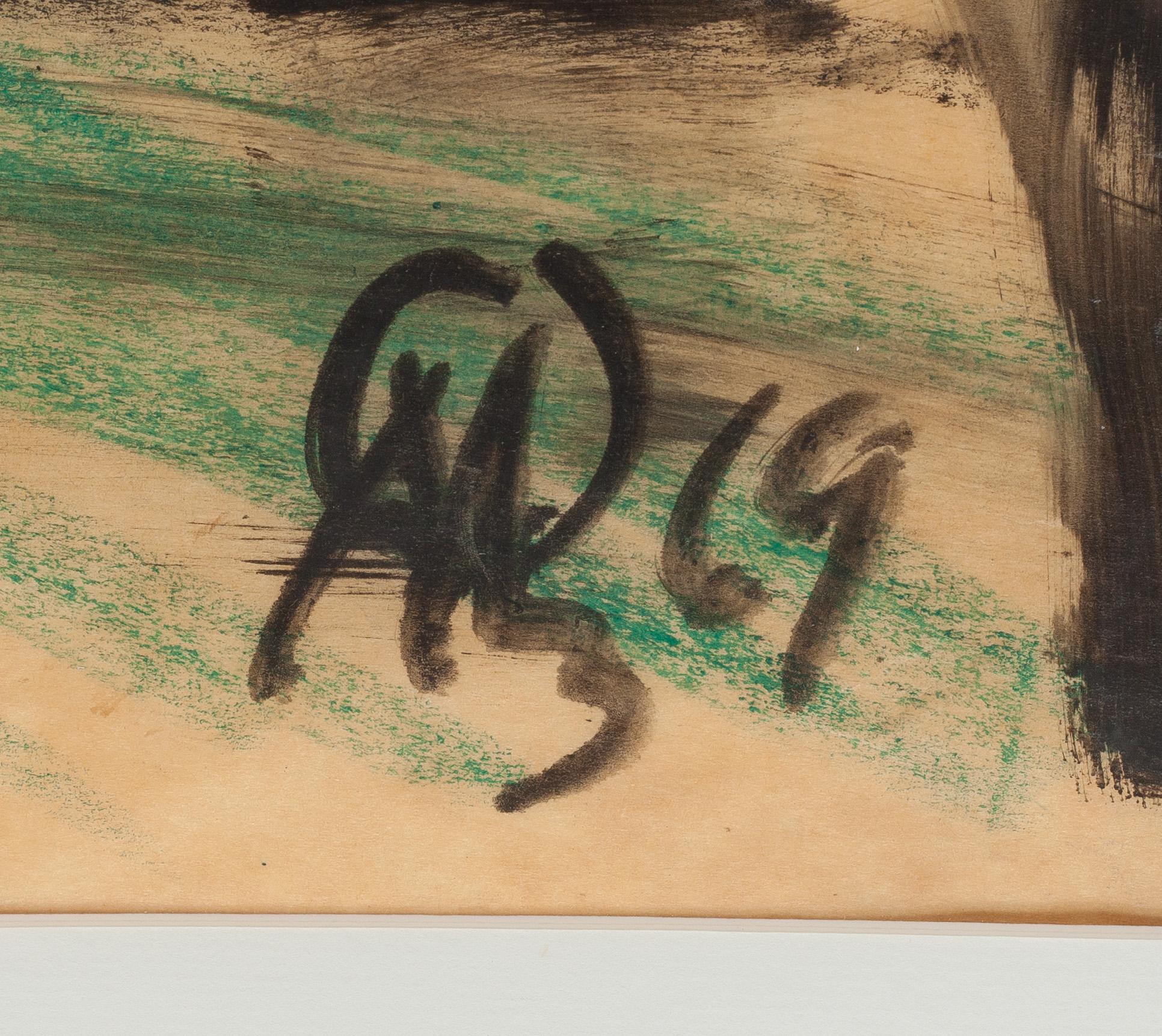 Olavi Martikainen, mixed media, signed and dated -69.
