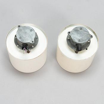 Alvar Aalto, a pair of mid-20th century ceiling lights for Idman.