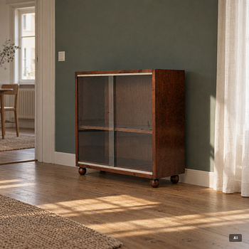Bookcase, 1930s/40s.