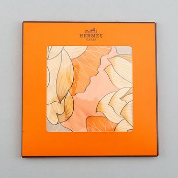 Hermès, Scarf, "Fleurs De Lotus".