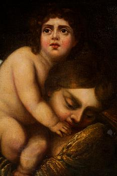 OKÄND KONSTNÄR, efter van Dyck, olja på duk, 1800-tal.