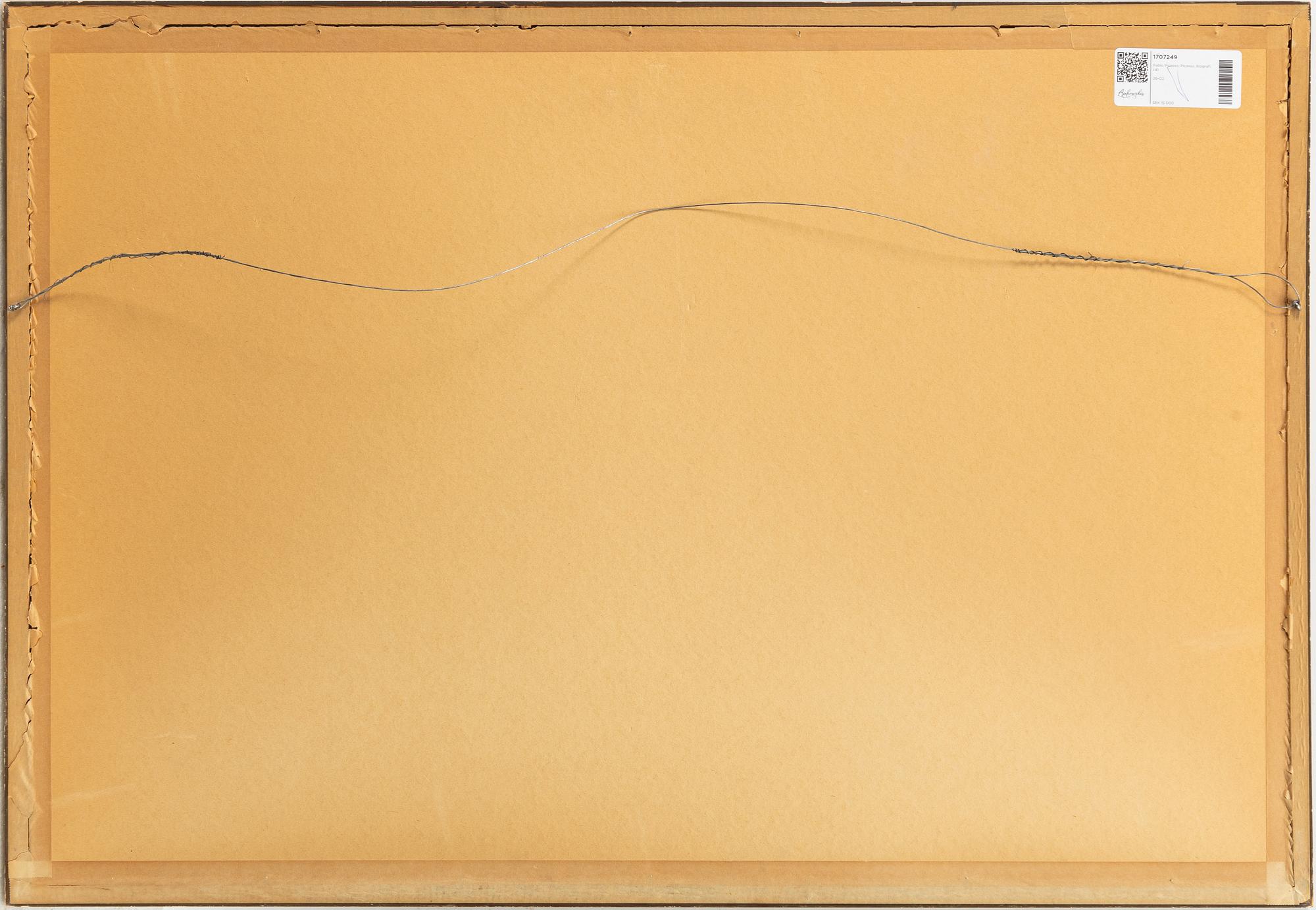 Pablo Picasso, after, "The Arrival of the Knight".