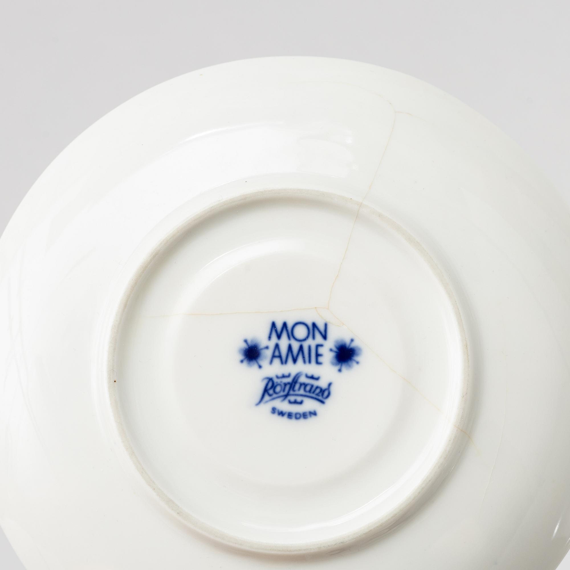 Marianne Westman, service pieces, 32 pieces, "Mon Amie", Rörstrand.