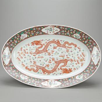 SKÅLFAT, porslin, Kina 1800-tal.