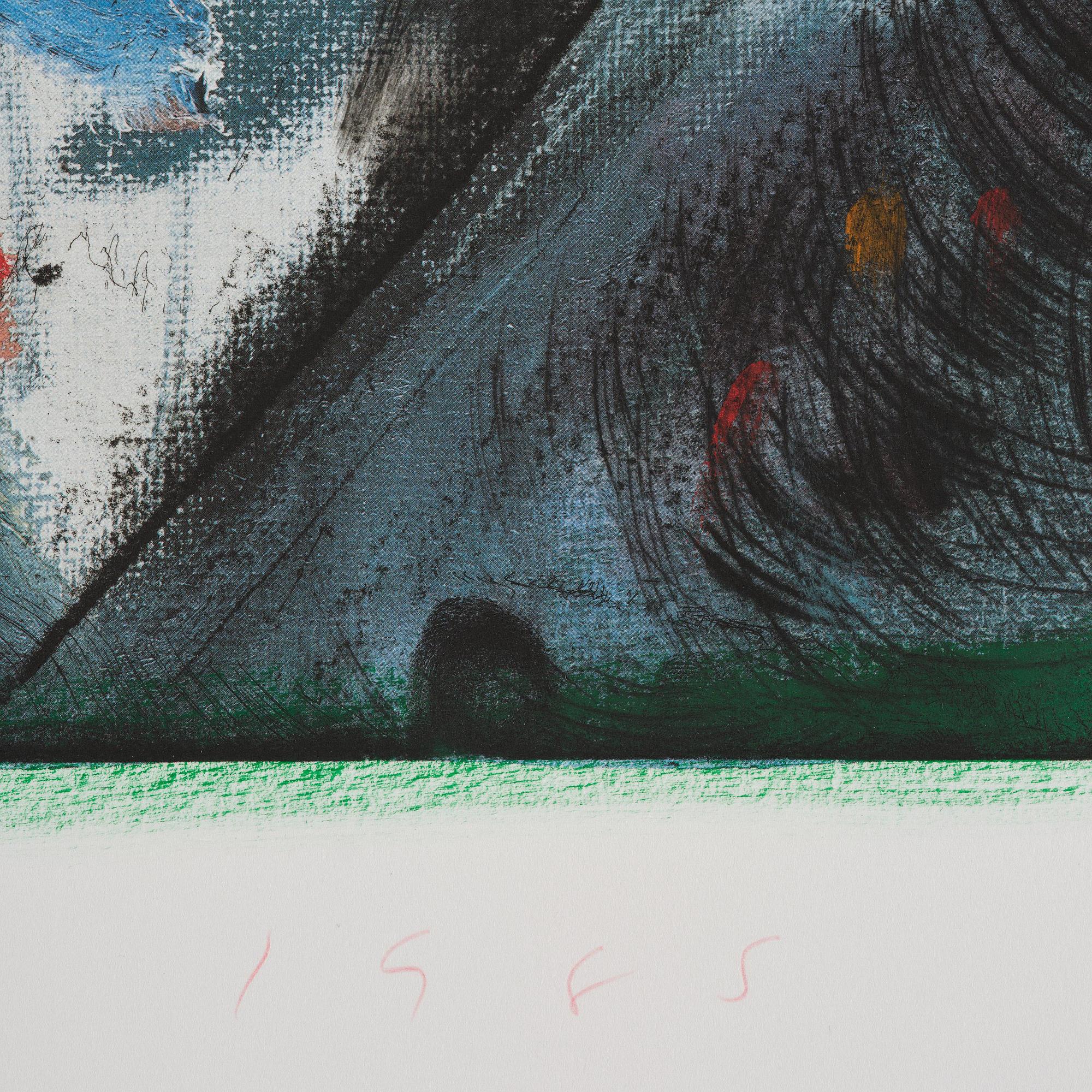 Jim Dine, "Two hearts for the moment".