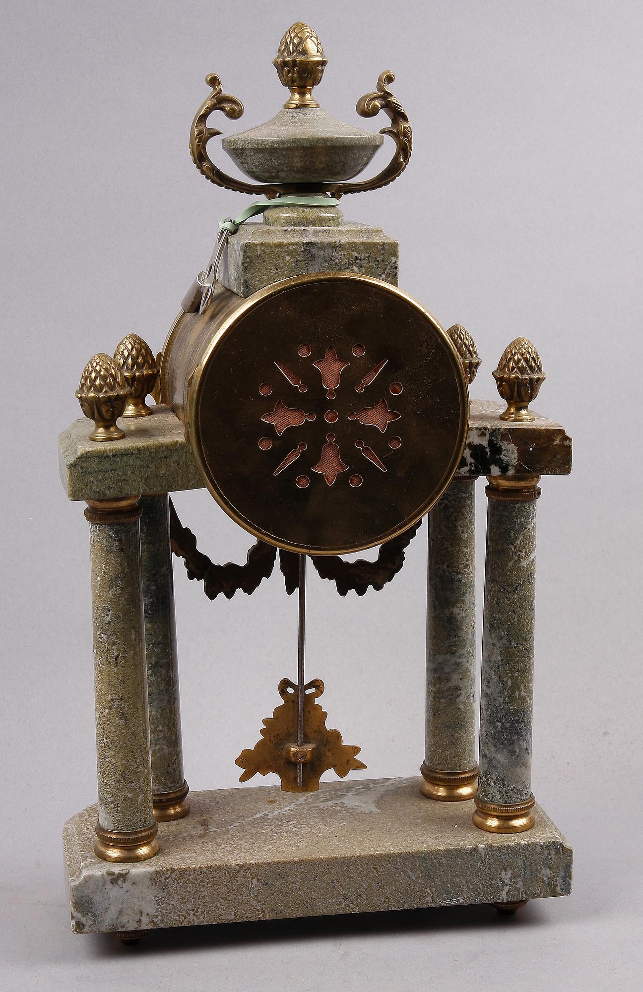 BORDSPENDYL, marmor, Louis XVI stil, 1900-tal.