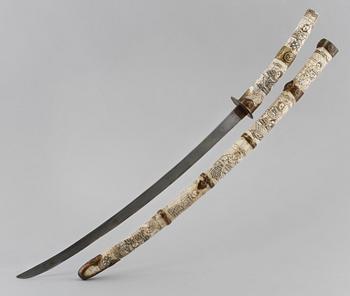 SVÄRD, ben, Japan, 1900-tal.