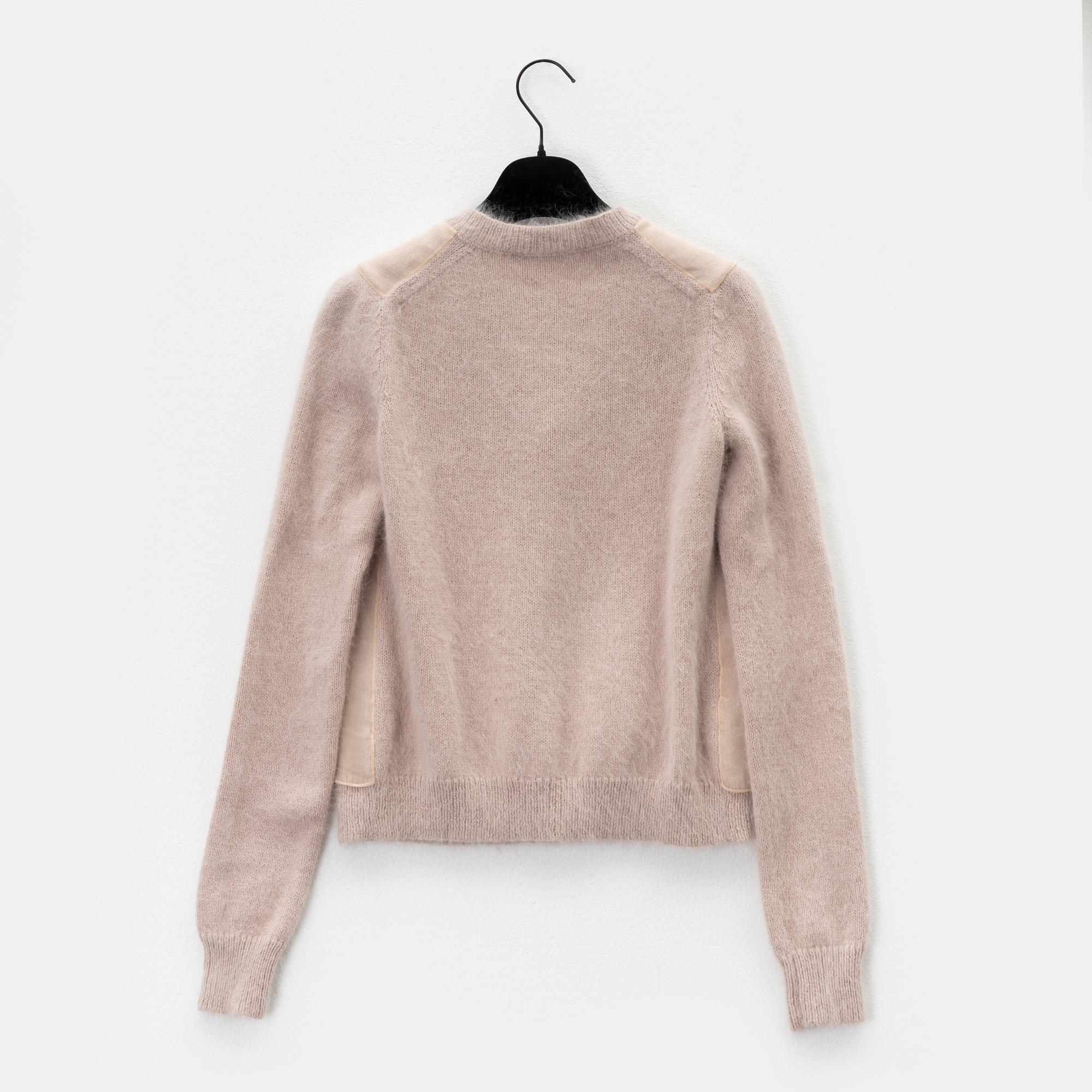 The Row, A wool and silk cardigan, size XS.