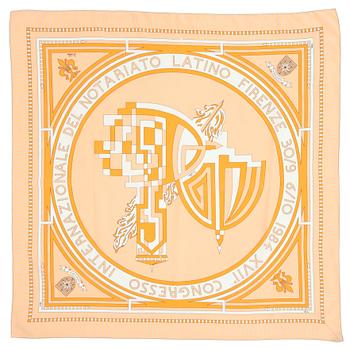 EMILIO PUCCI, a silk scarf.