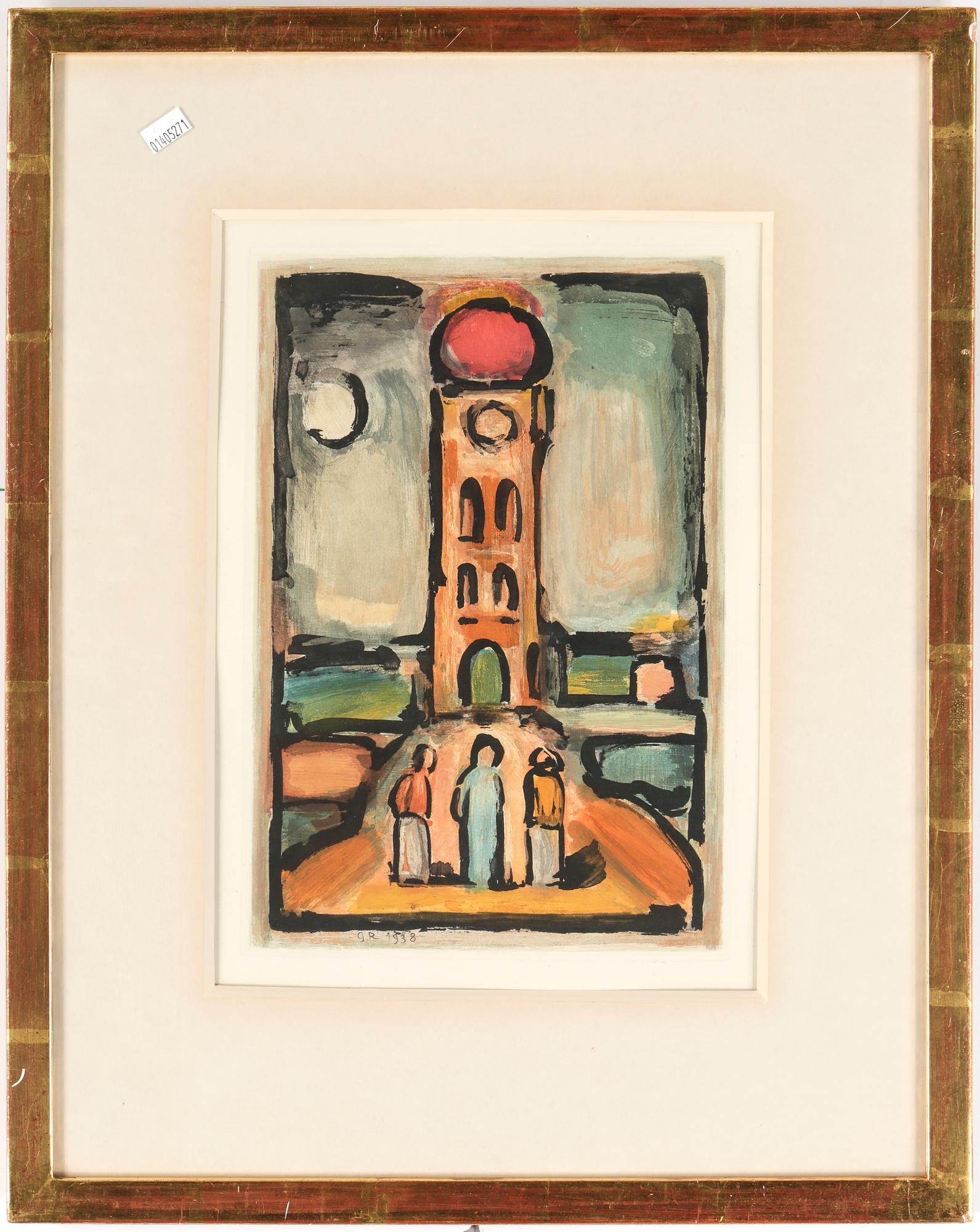 GEORGES ROUAULT, akvatint, 1938.