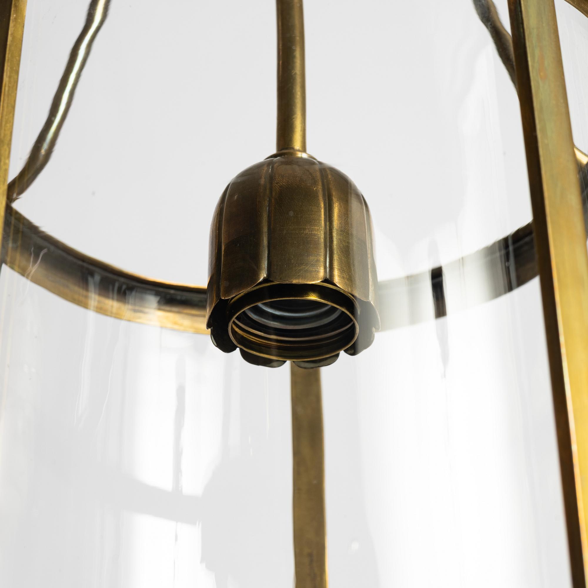 Harald Notini, a ceiling lamp model 6051, Arvid Böhlmarks Lampfabrik, Stockholm, 1920s-30s.