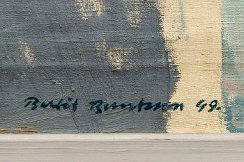 Bertil Berntsson, oil on canvas, signed and dated 1949.