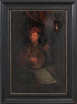 GODFRIED SCHALCKEN,  hans art. Olja på duk. Omkring 1700.