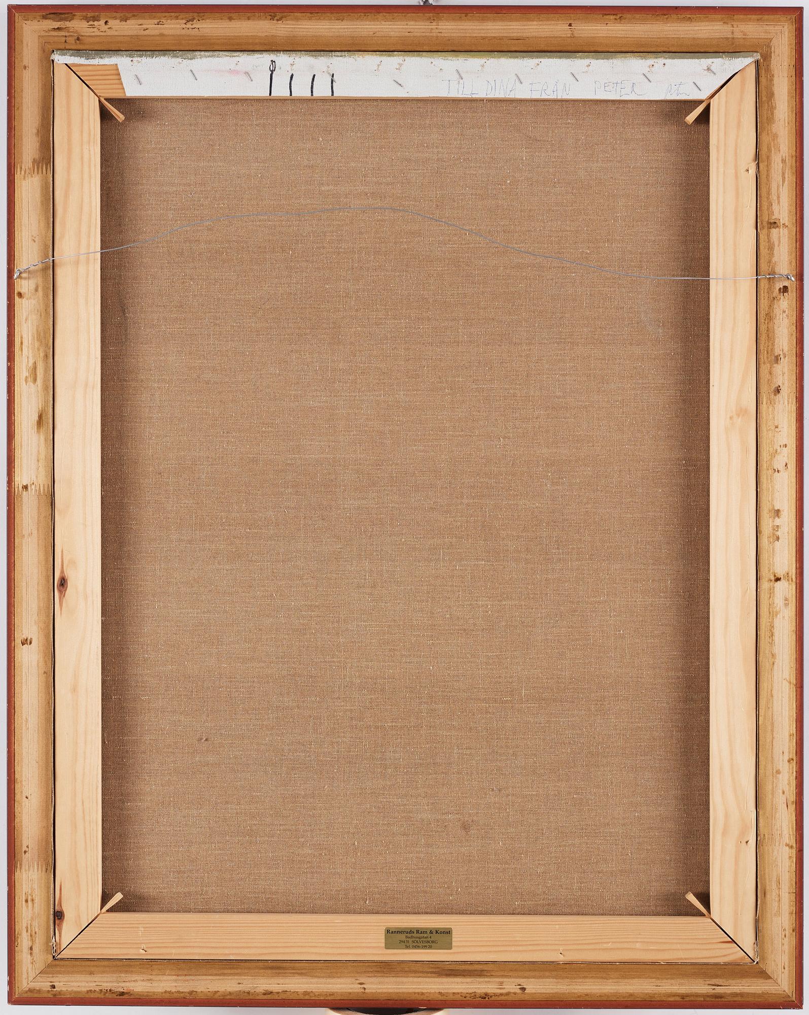 Peter Dahl, Seated model.