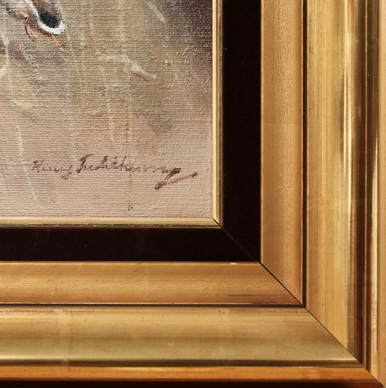 HENRY FREDRIKSSON, olja på duk, sign.