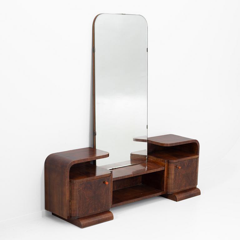 Hall furniture, Art Deco, 1930s/40s.