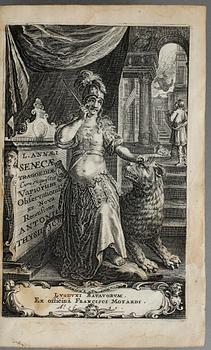 POETAE LATINI REI VENATICAE SCRIPTORES ET BUCOLICI ANTIQUI SAMT ANNAEI SENECA TRAGOEDIAE, Leyden 1728 resp 1651.