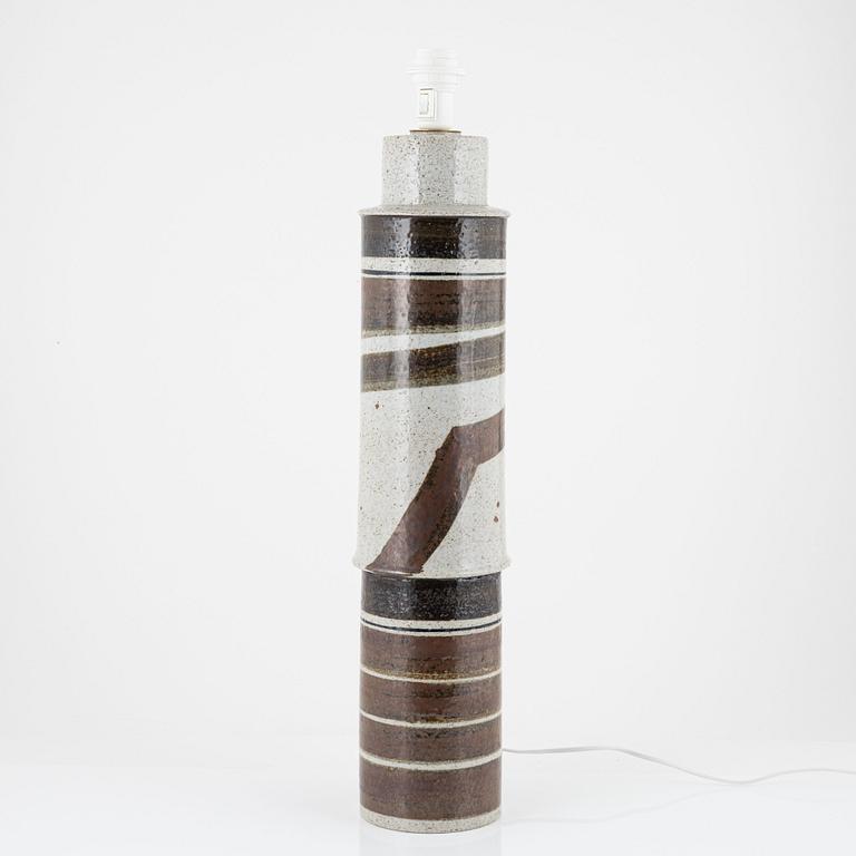 Inger Persson, golvlampa, stengods. Rörstrand.