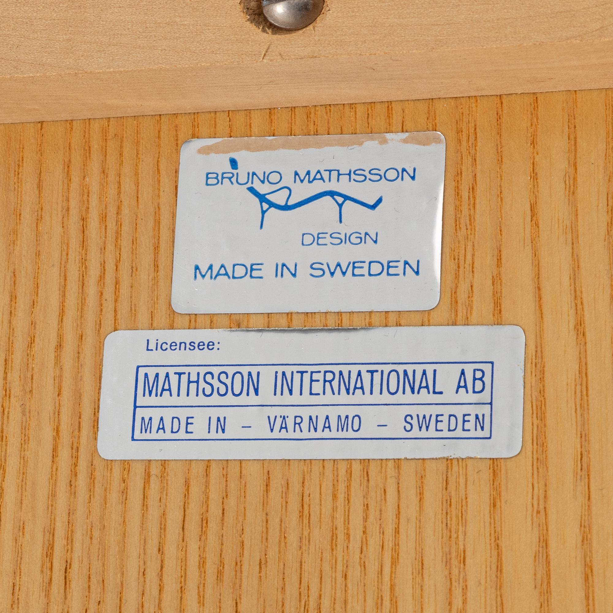 Bruno Mathsson, fällbord, "Berit", Mathsson International, Värnamo.