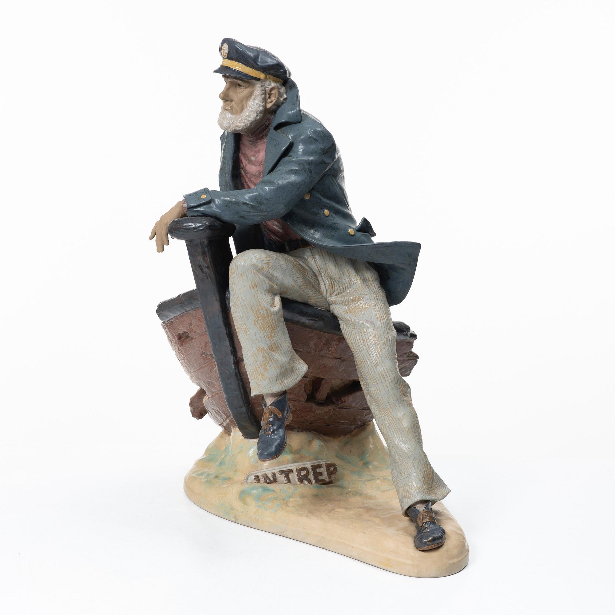 Salvador Furió, a 'Days of yore' figurine, Lladró, Spain, 1993-98.