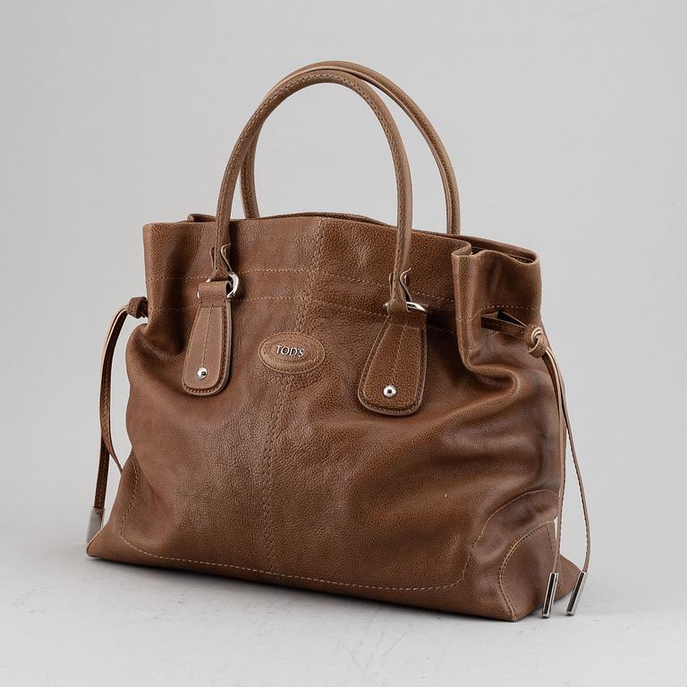 Tod's, a leather bag.