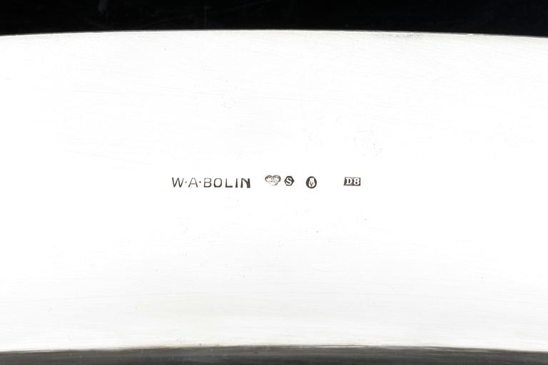 W.A. BOLIN,  serveringsfat, Stockholm 1930.