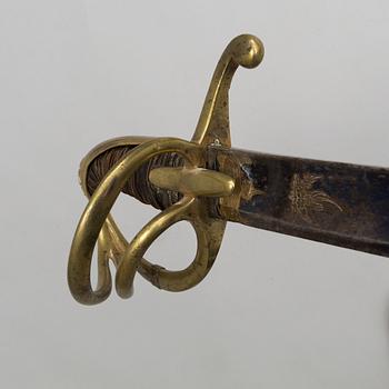 SABEL, tysk, för officer, 1800-talets början.