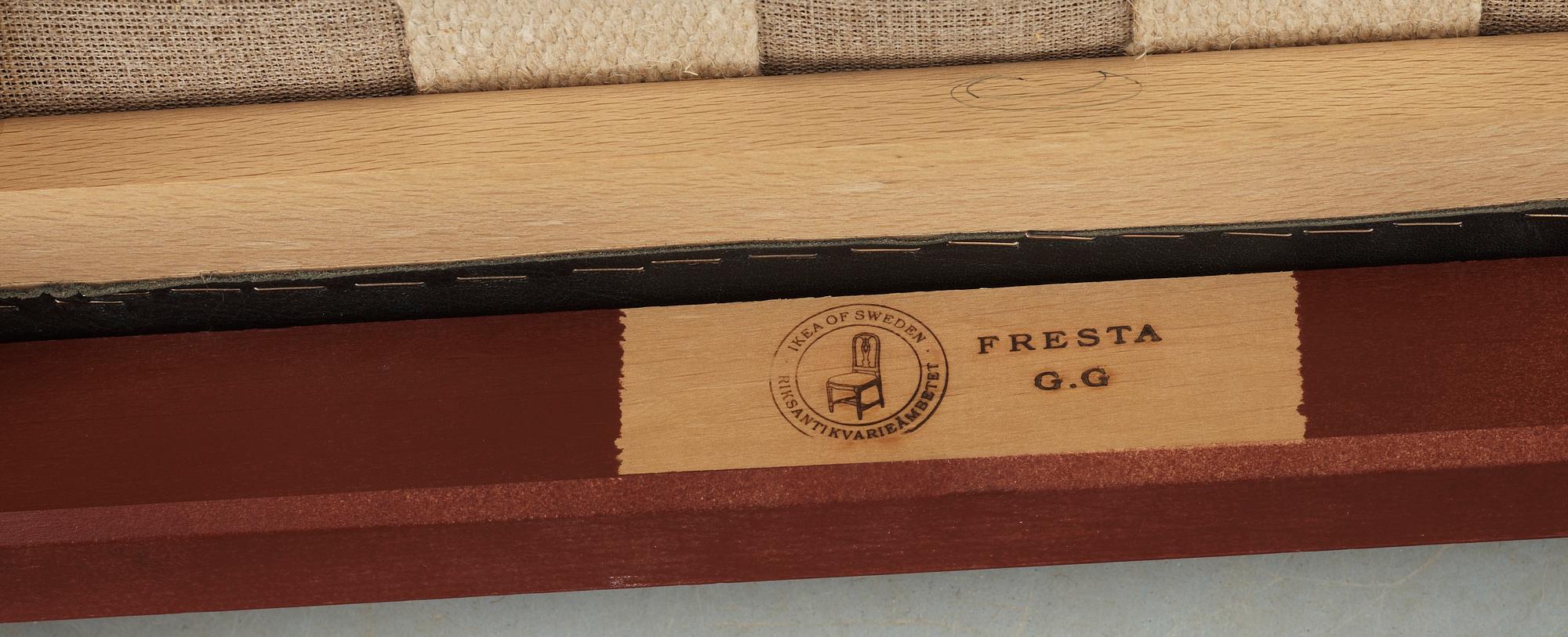 STOLAR, ett par, gustaviansk stil, "Fresta", IKEAs 1700-talsserie, 1990-tal.