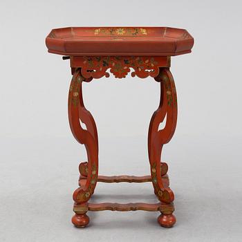A chinoiserie table, 20th Century.