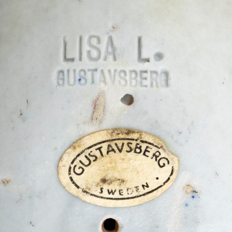 Lisa Larson, skulpturer, 8 st, småfåglar, stengods, Gustavsberg.