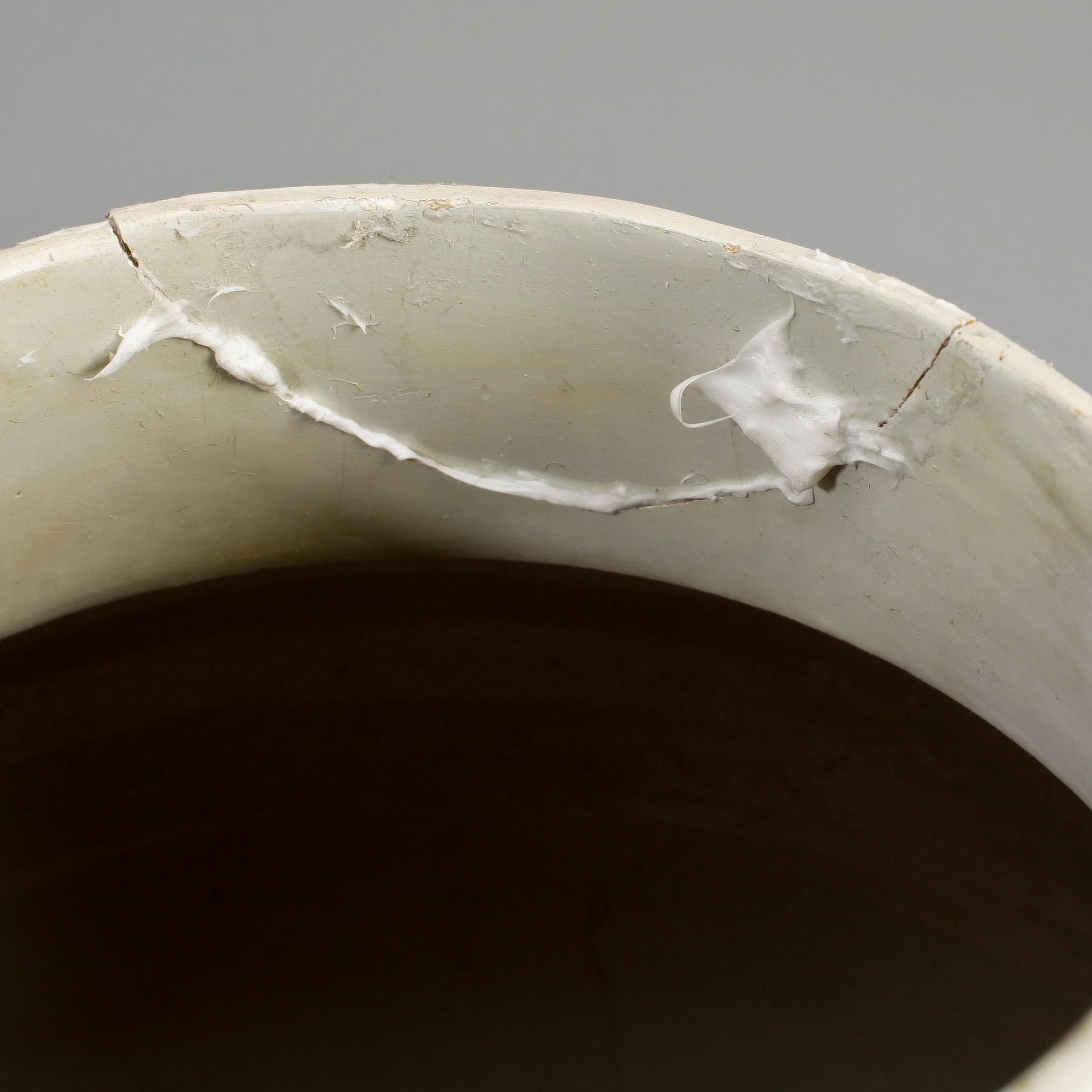 URNA, porslin, Kina, 1800-tal.