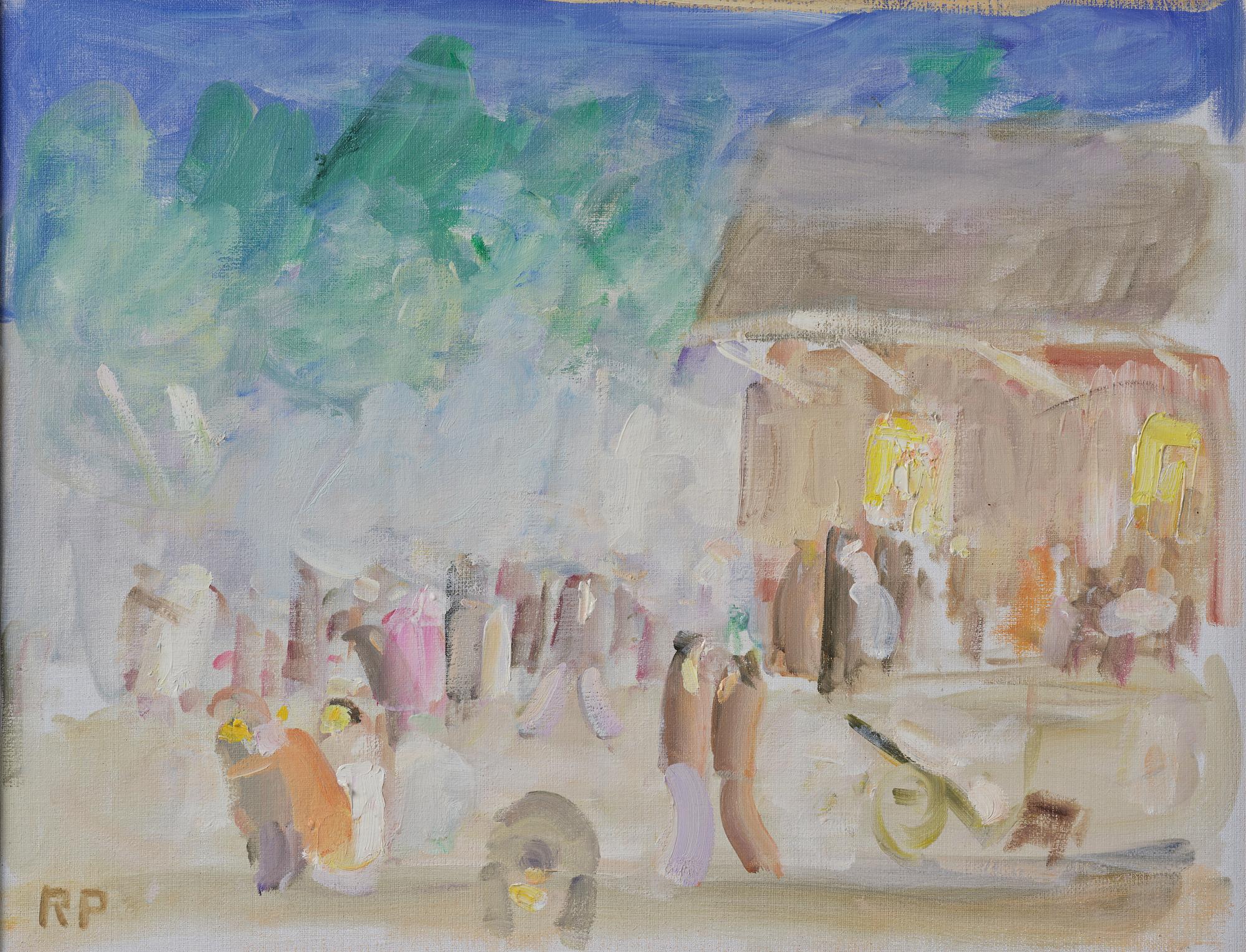 Ragnar Person, "Järnvägsstationen".