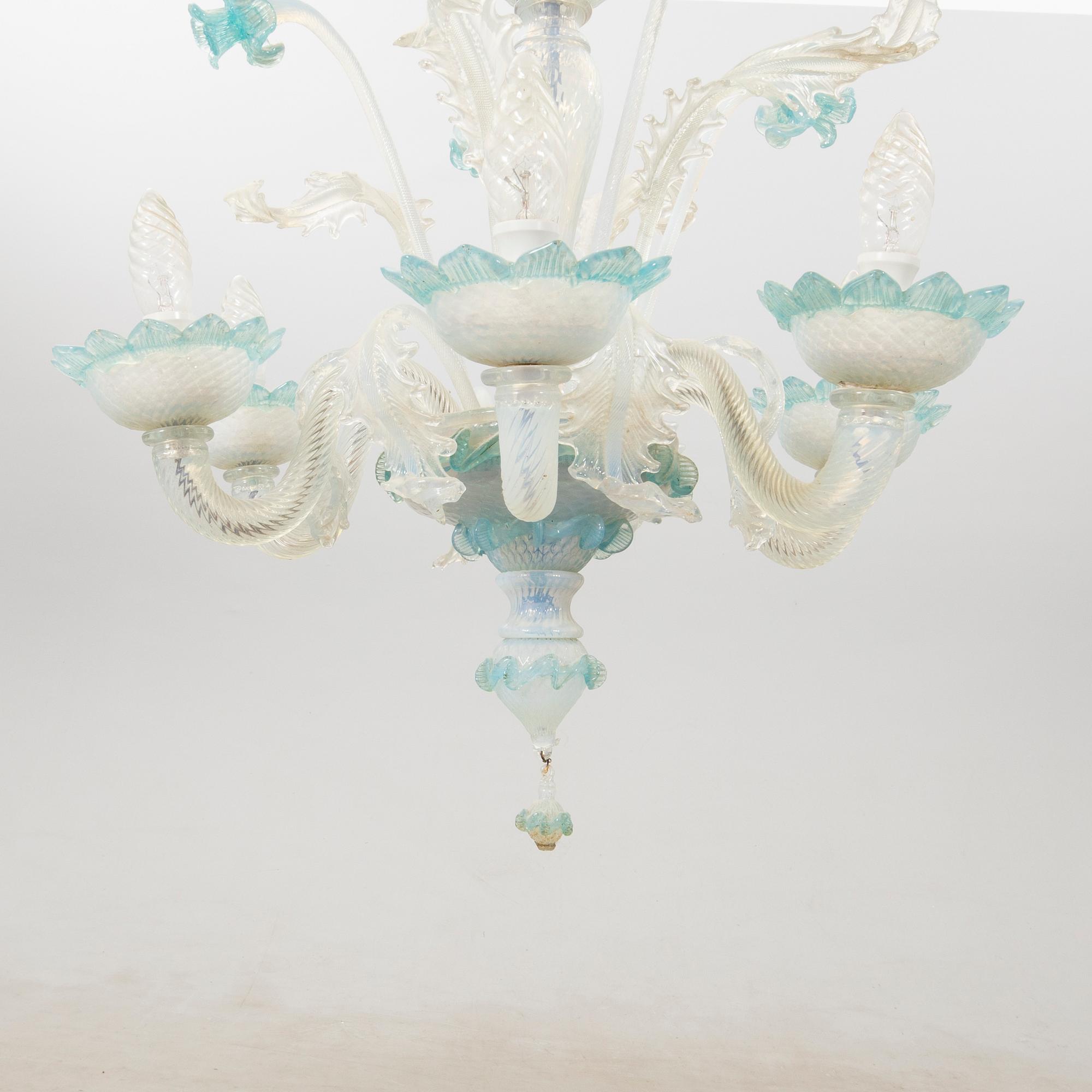 Candelabrum, Venetian style 20th century.