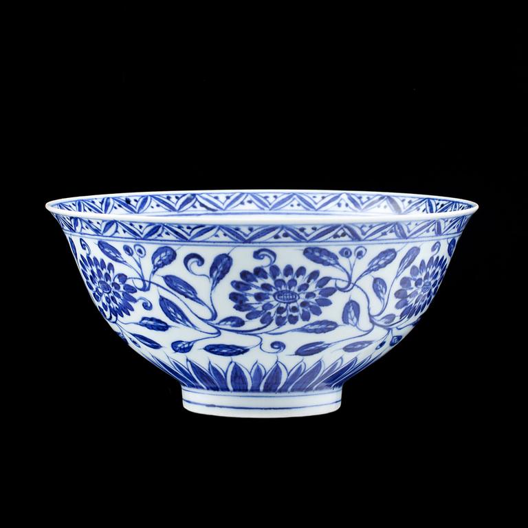 SKÅL, Kina, porslin. 1900/2000-tal.