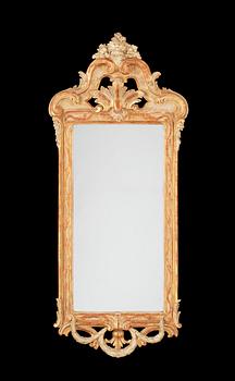 A Swedish Transition 1772 mirror by S. Bomansson, master 1756.