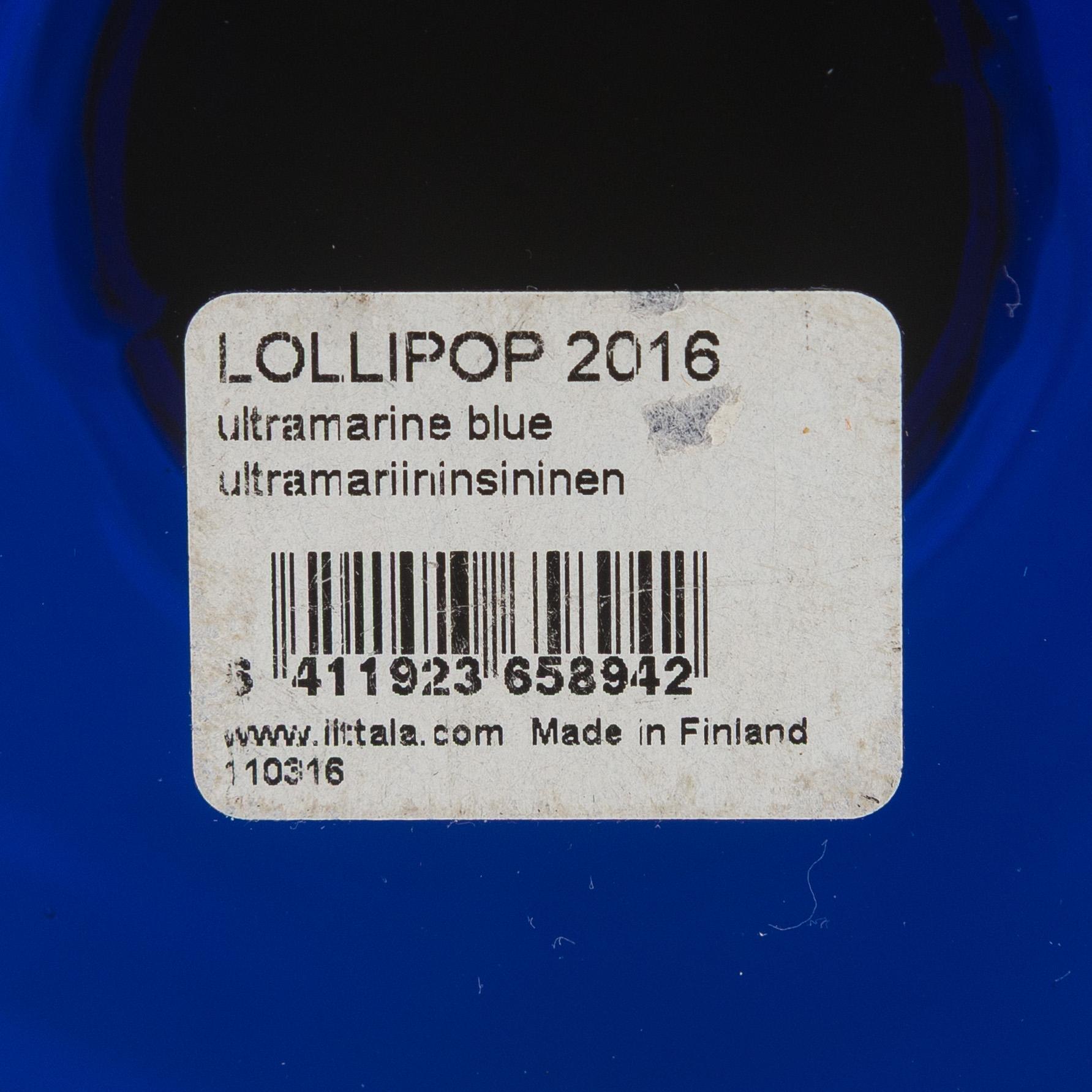 Oiva Toikka, skulptur, "Lollipop", signerad O. Toikka Iittala 2016 23/100.
